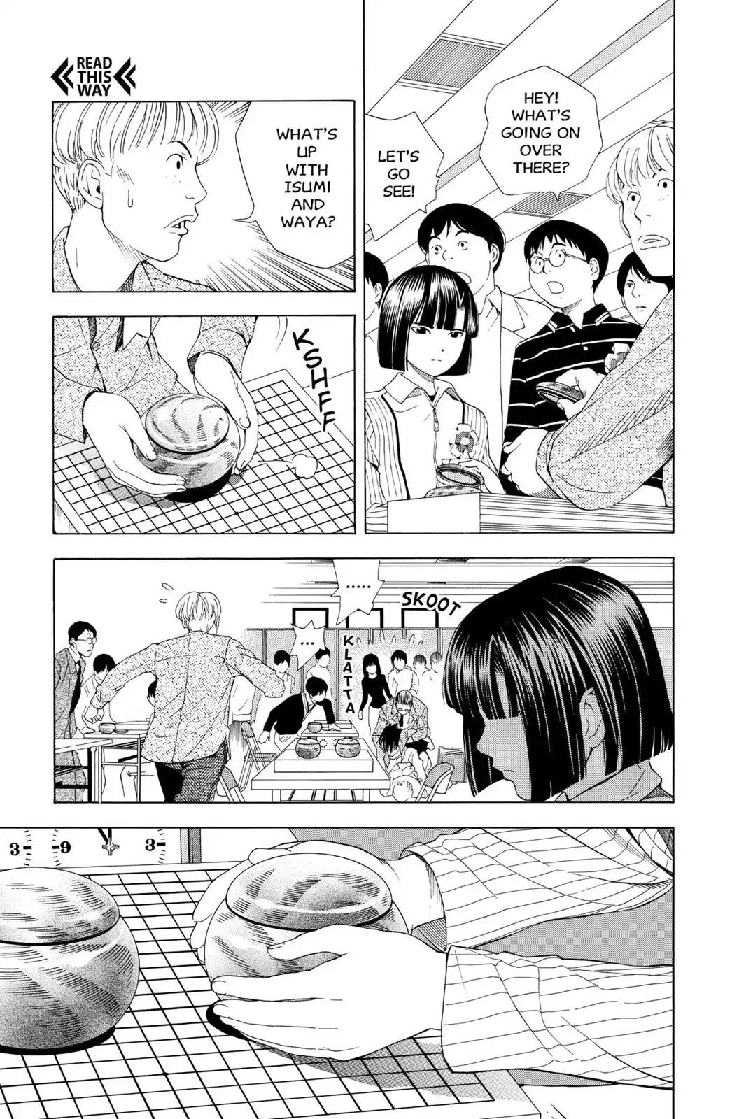 Hikaru no Go Chapter 59 page 17 - Chapter 59: Toya Looks Back