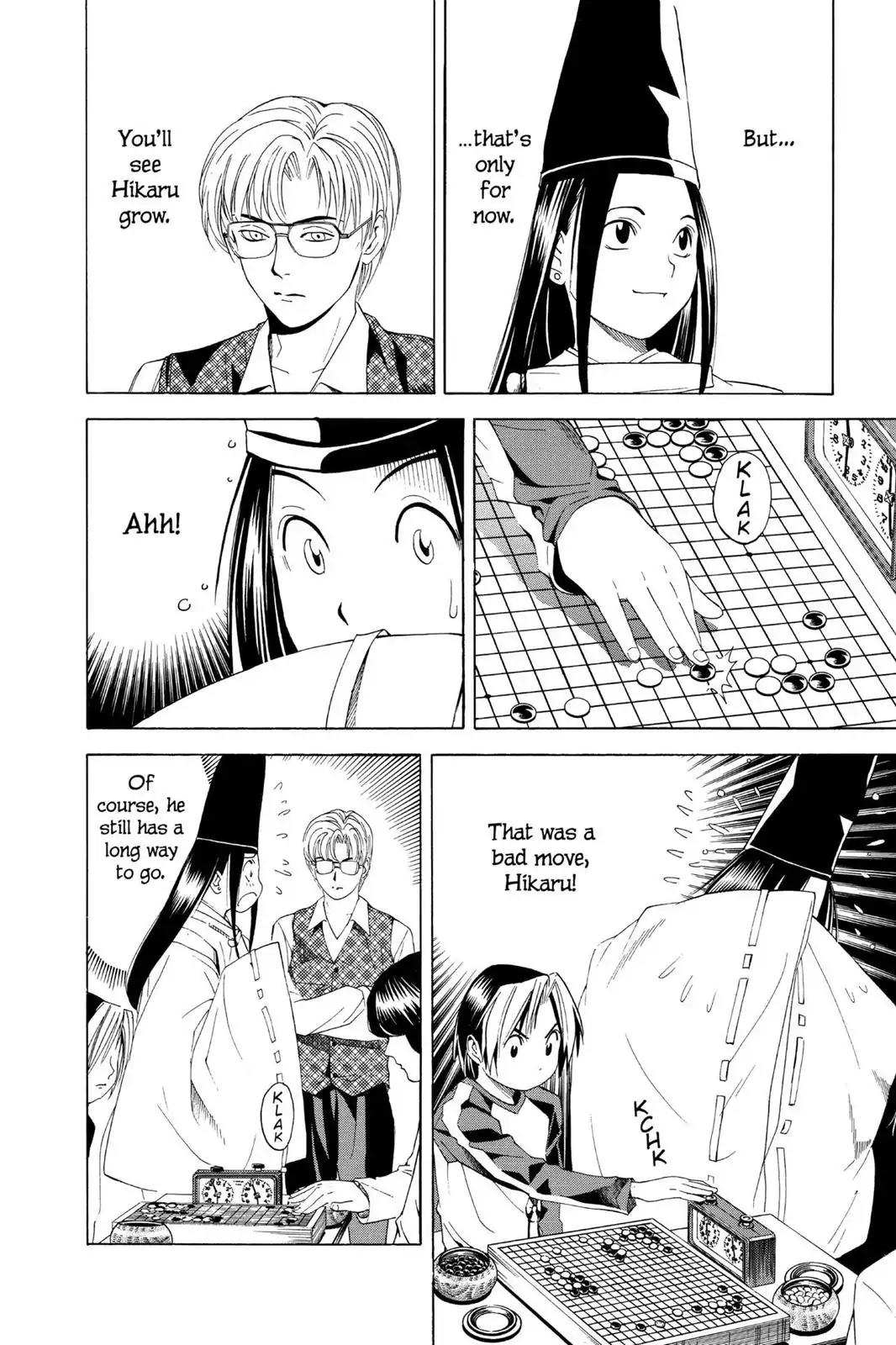 Hikaru no Go Chapter 59 page 4 - Chapter 59: Toya Looks Back