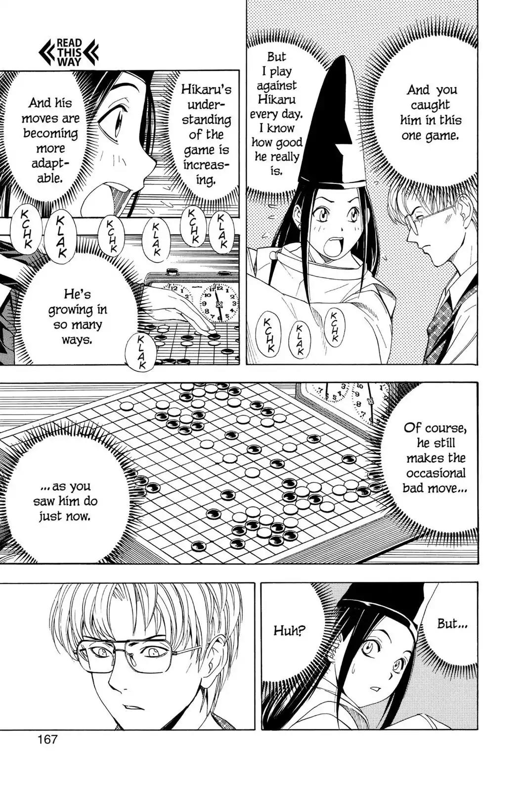 Hikaru no Go Chapter 59 page 5 - Chapter 59: Toya Looks Back