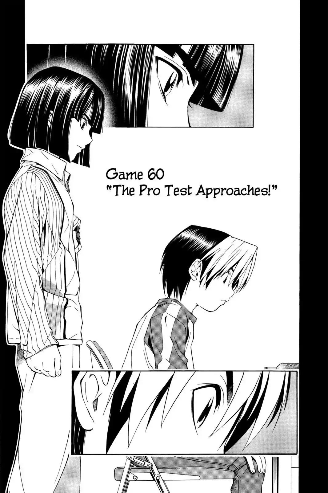 Hikaru no Go Chapter 60 page 1 - Chapter 60: The Pro Test Approaches!