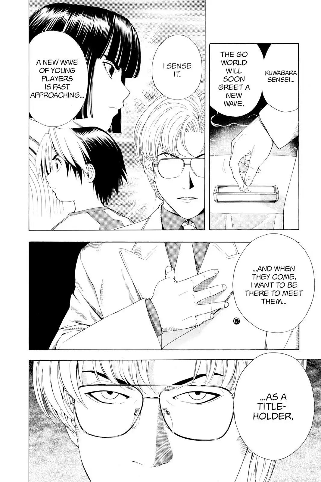 Hikaru no Go Chapter 61 page 19 - Chapter 61: Kuwabara Hon'inbo