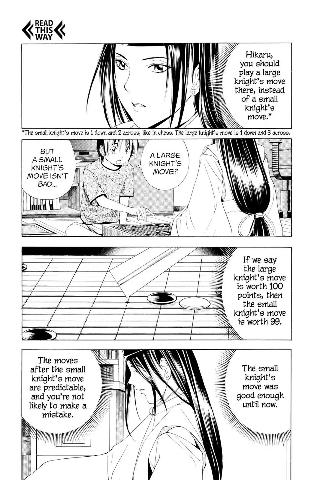 Hikaru no Go Chapter 61 page 22 - Chapter 61: Kuwabara Hon'inbo