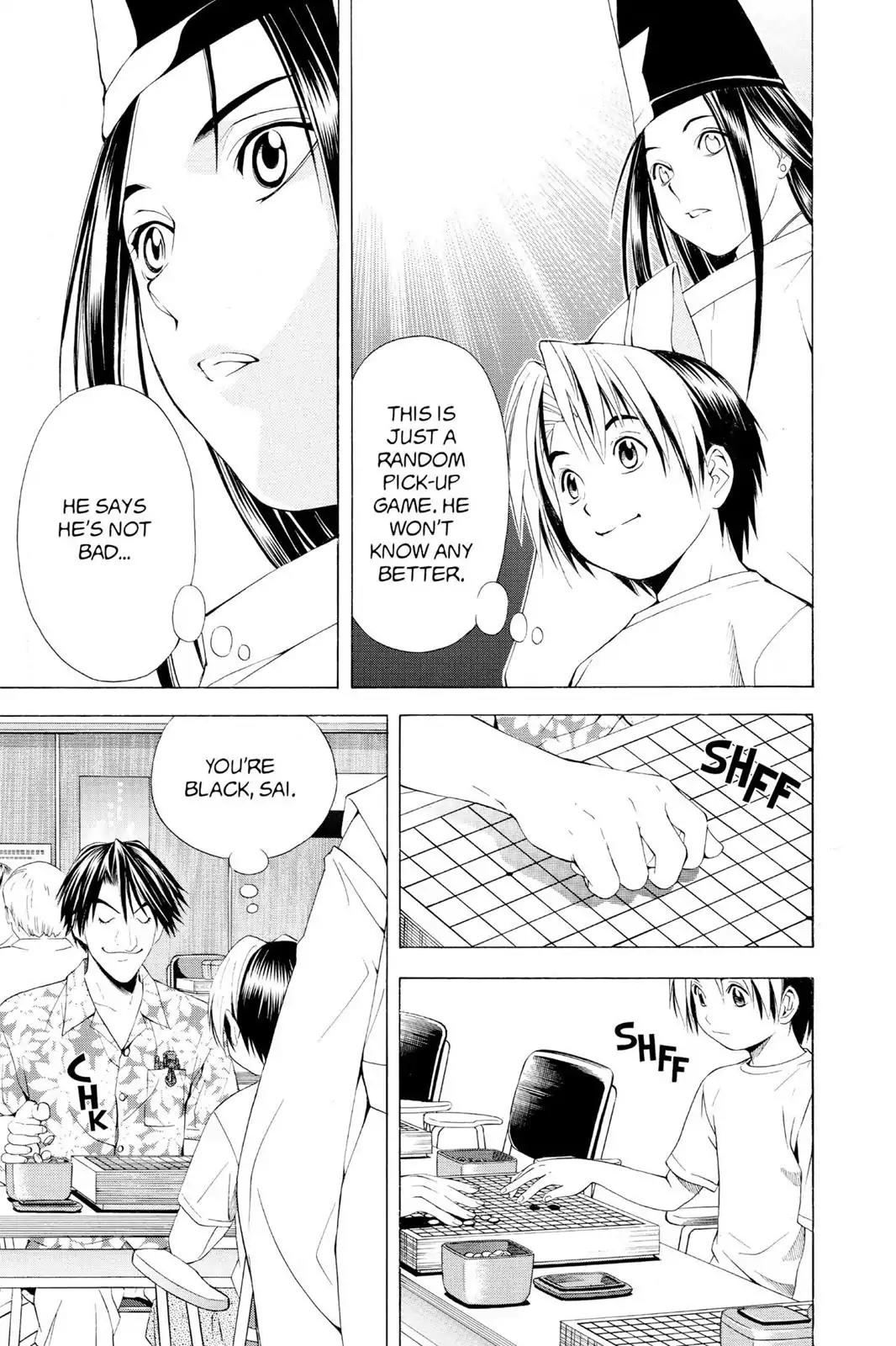 Hikaru no Go Chapter 62 page 11 - Chapter 62: A Chance to Play