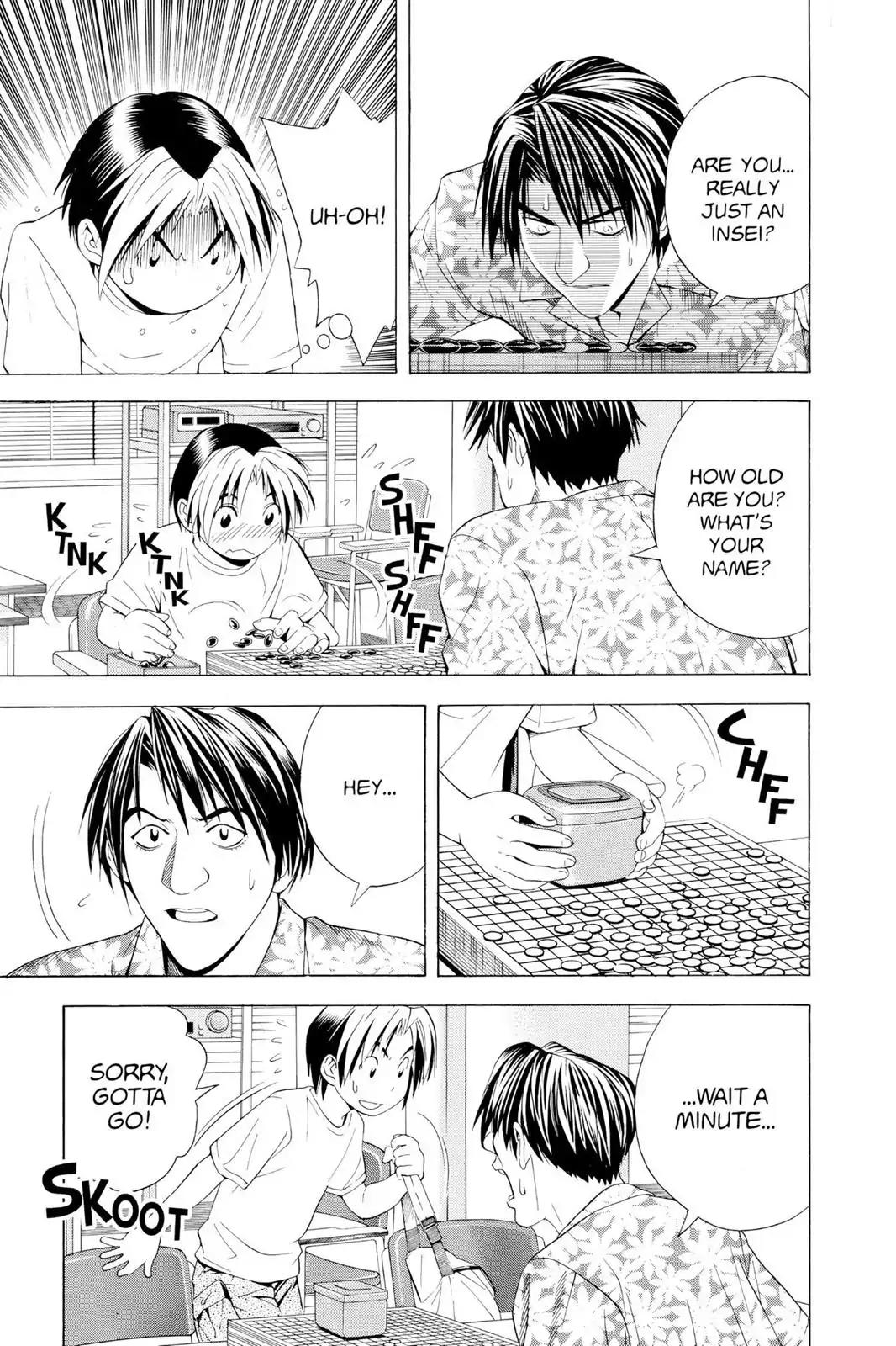 Hikaru no Go Chapter 62 page 17 - Chapter 62: A Chance to Play