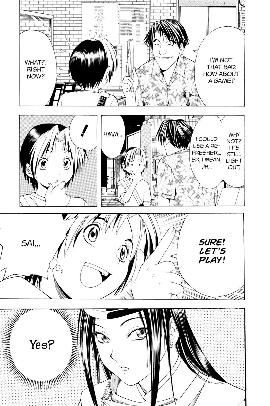Hikaru no Go Chapter 62 page 9 - Chapter 62: A Chance to Play