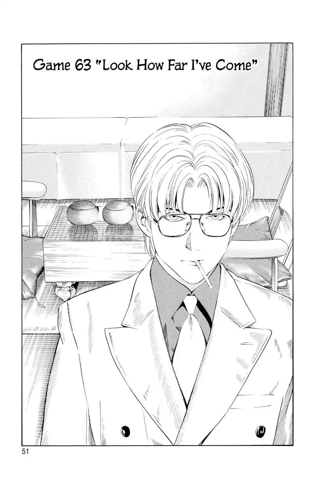 Hikaru no Go Chapter 63 page 1 - Chapter 63: Look How Far I've Come