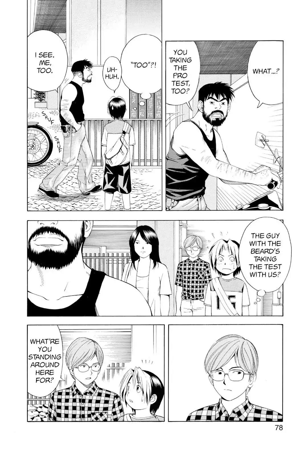 Hikaru no Go Chapter 64 page 6 - Chapter 64: Pro Test Prelims, Day One: The Man with the Beard