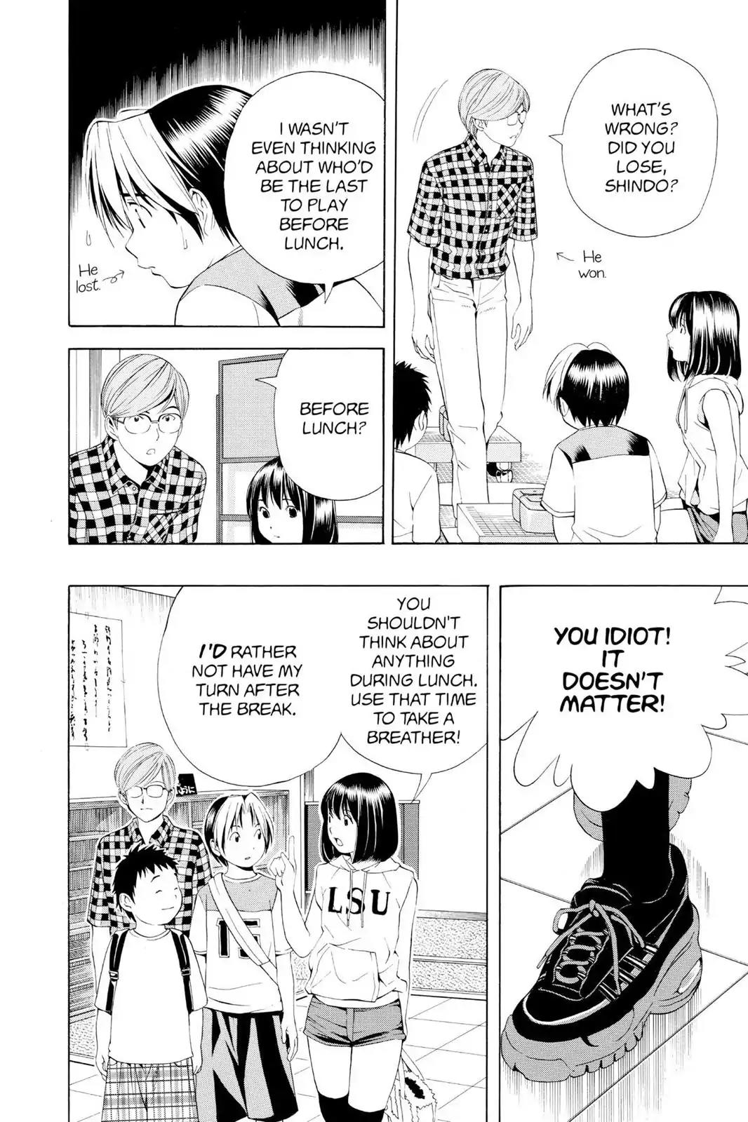 Hikaru no Go Chapter 65 page 14 - Chapter 65: Aim for Three Wins