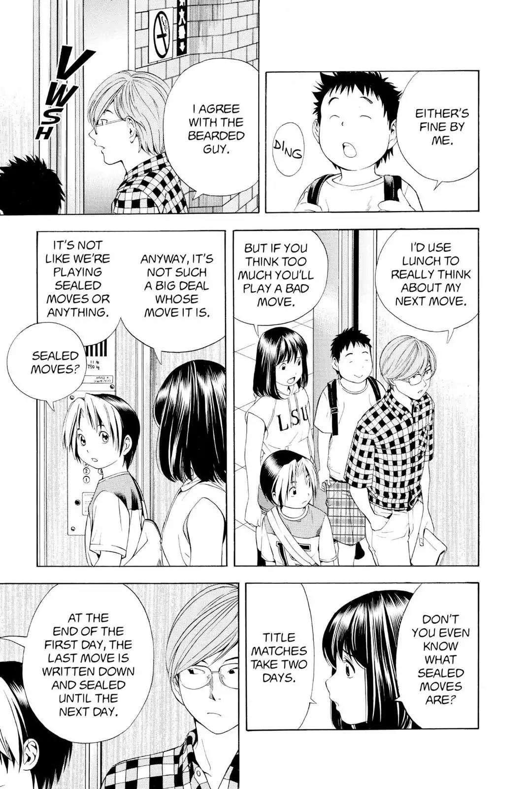 Hikaru no Go Chapter 65 page 15 - Chapter 65: Aim for Three Wins