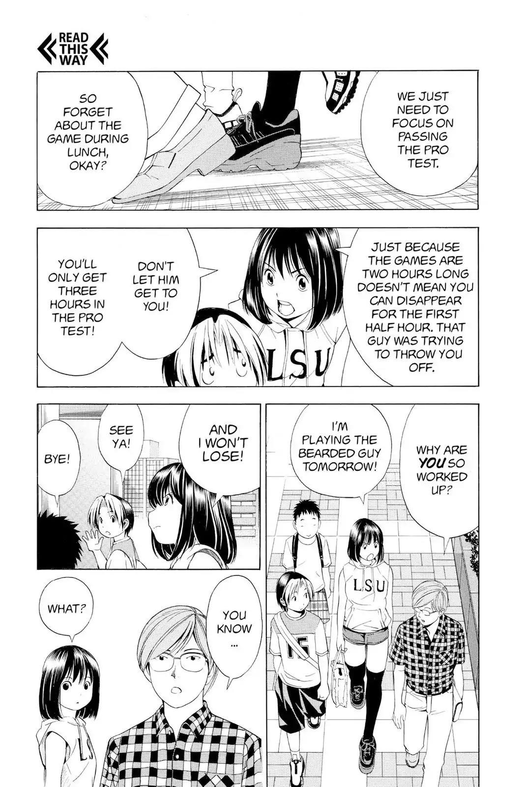 Hikaru no Go Chapter 65 page 17 - Chapter 65: Aim for Three Wins