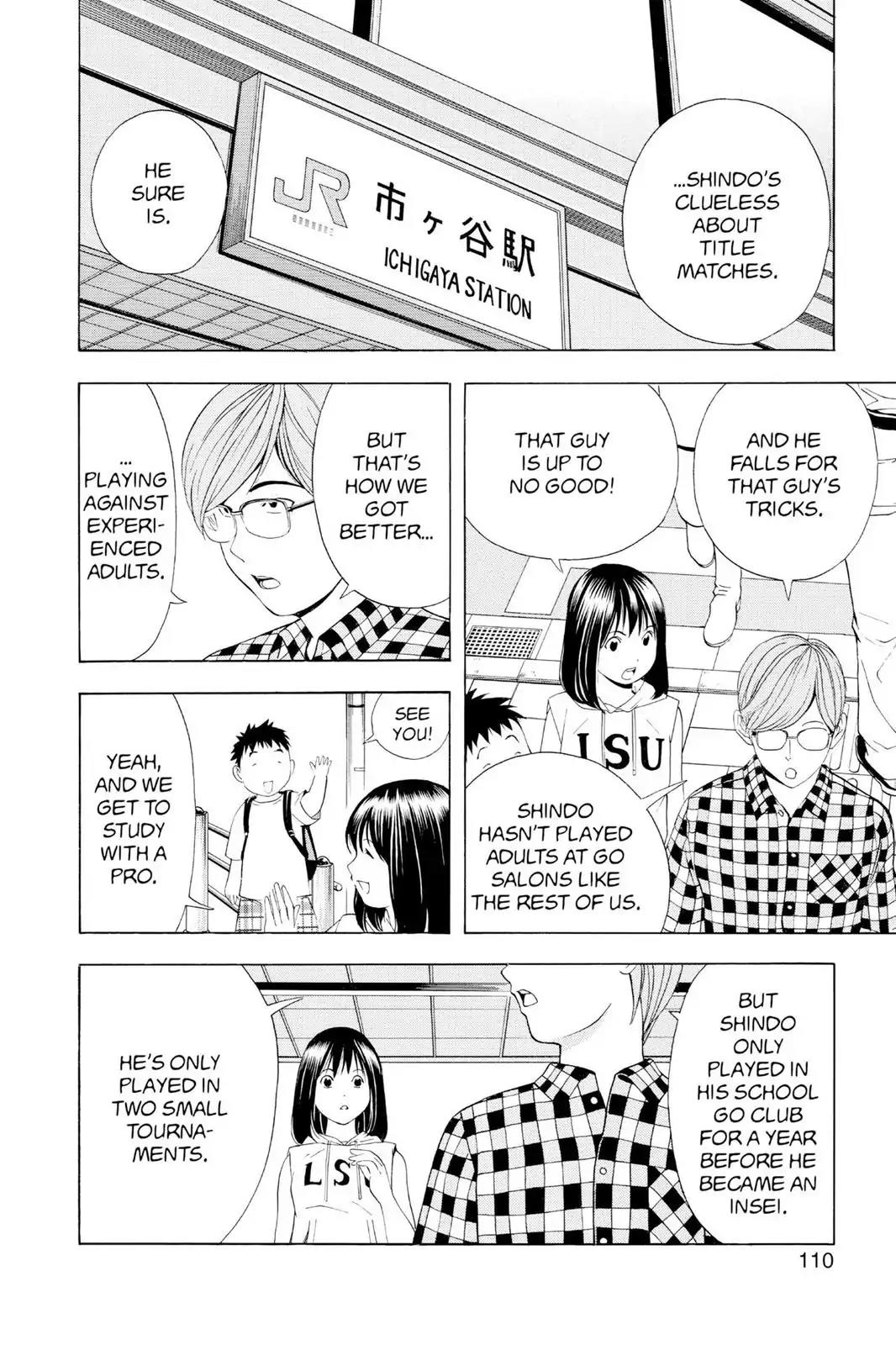 Hikaru no Go Chapter 65 page 18 - Chapter 65: Aim for Three Wins