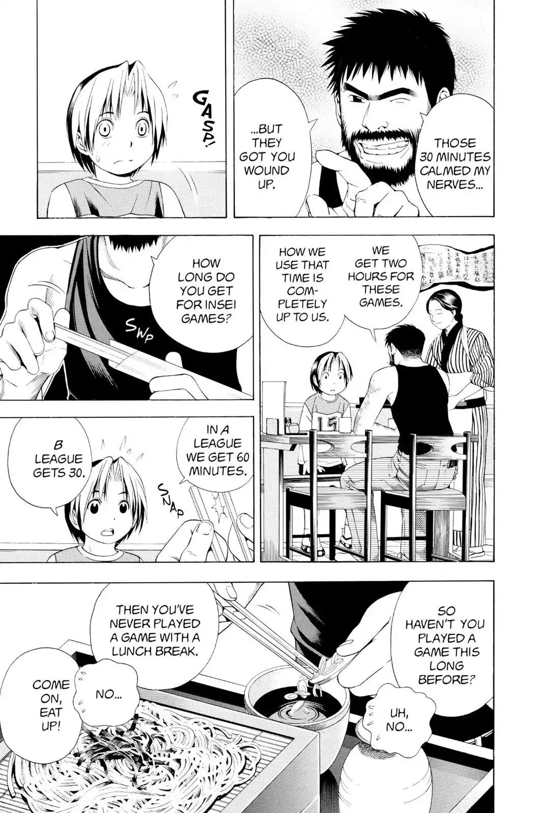 Hikaru no Go Chapter 65 page 7 - Chapter 65: Aim for Three Wins
