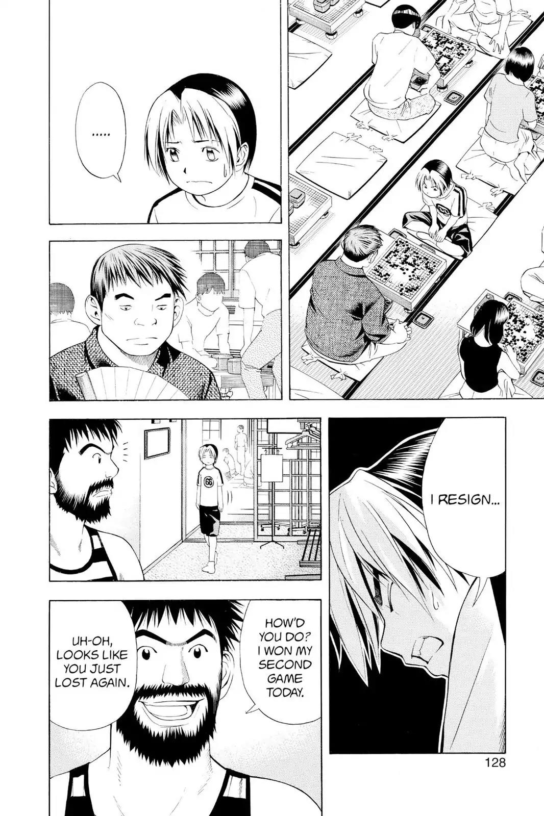 Hikaru no Go Chapter 66 page 16 - Chapter 66: The Pro Test Preliminaries: Day Two