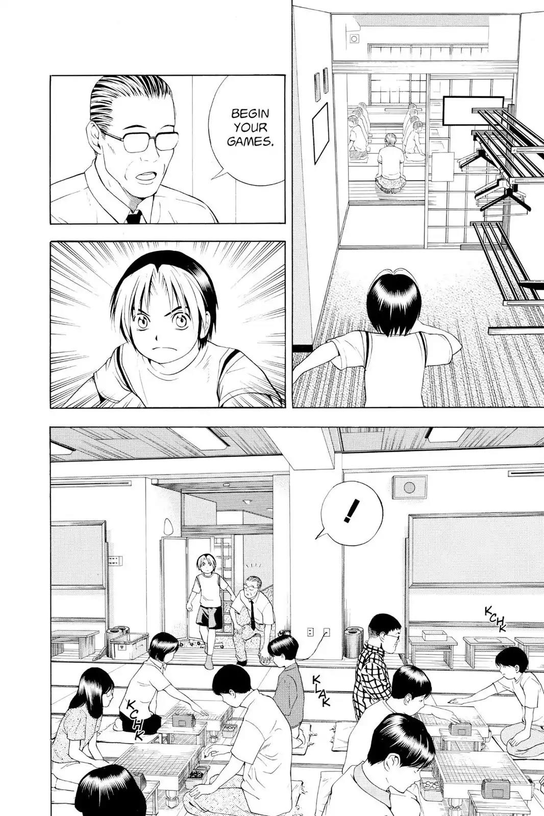Hikaru no Go Chapter 66 page 22 - Chapter 66: The Pro Test Preliminaries: Day Two