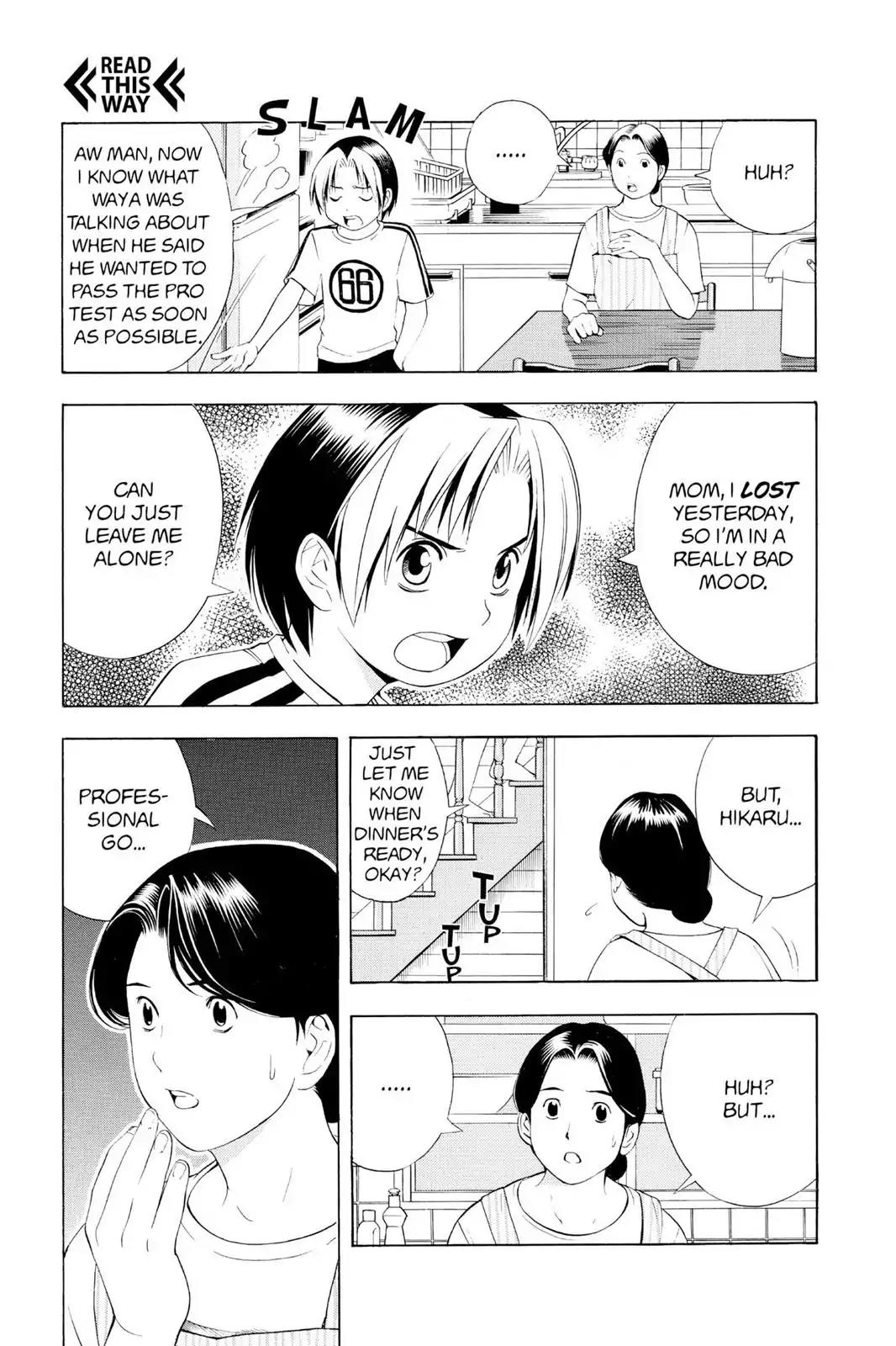 Hikaru no Go Chapter 66 page 7 - Chapter 66: The Pro Test Preliminaries: Day Two