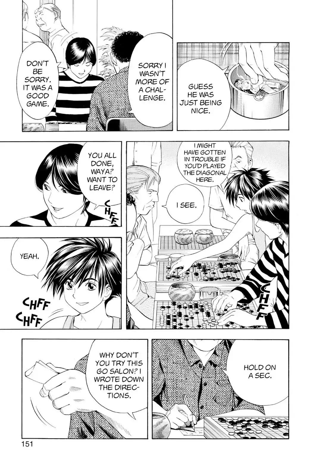 Hikaru no Go Chapter 67 page 15 - Chapter 67: The Pro Test Preliminaries: Day Three