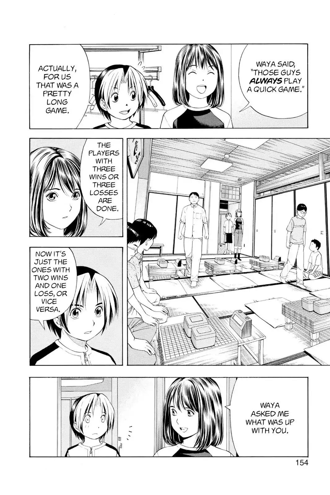 Hikaru no Go Chapter 67 page 18 - Chapter 67: The Pro Test Preliminaries: Day Three