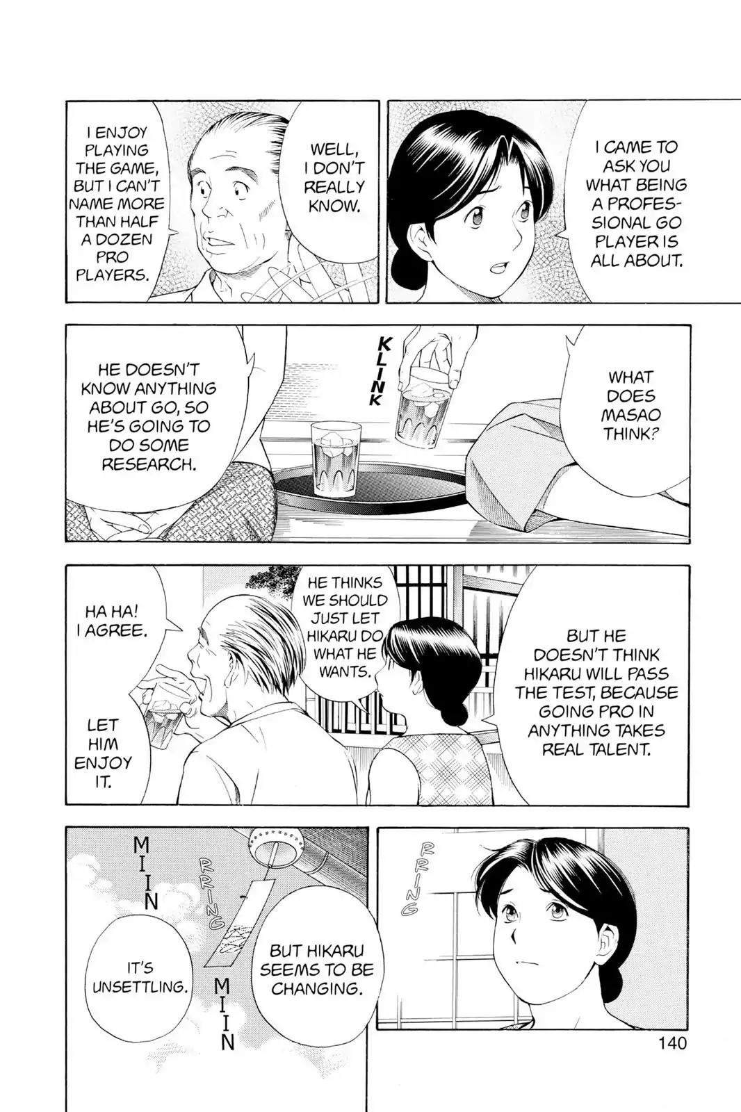 Hikaru no Go Chapter 67 page 4 - Chapter 67: The Pro Test Preliminaries: Day Three