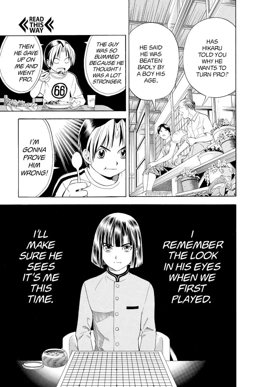 Hikaru no Go Chapter 67 page 5 - Chapter 67: The Pro Test Preliminaries: Day Three