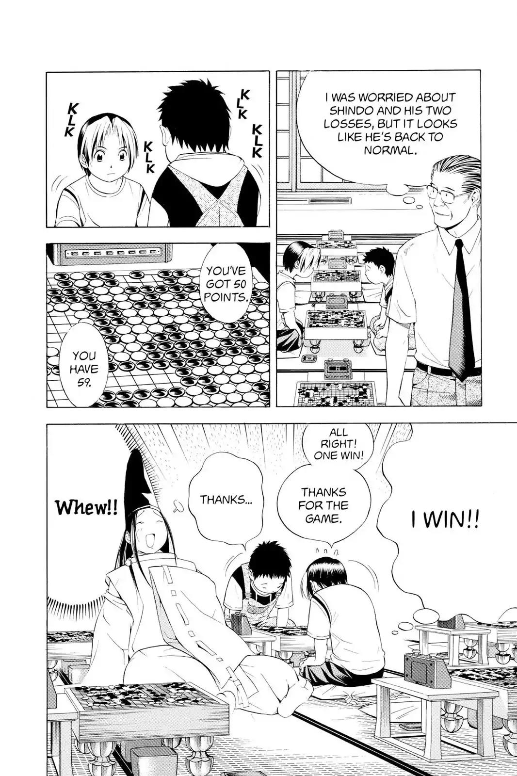 Hikaru no Go Chapter 67 page 8 - Chapter 67: The Pro Test Preliminaries: Day Three