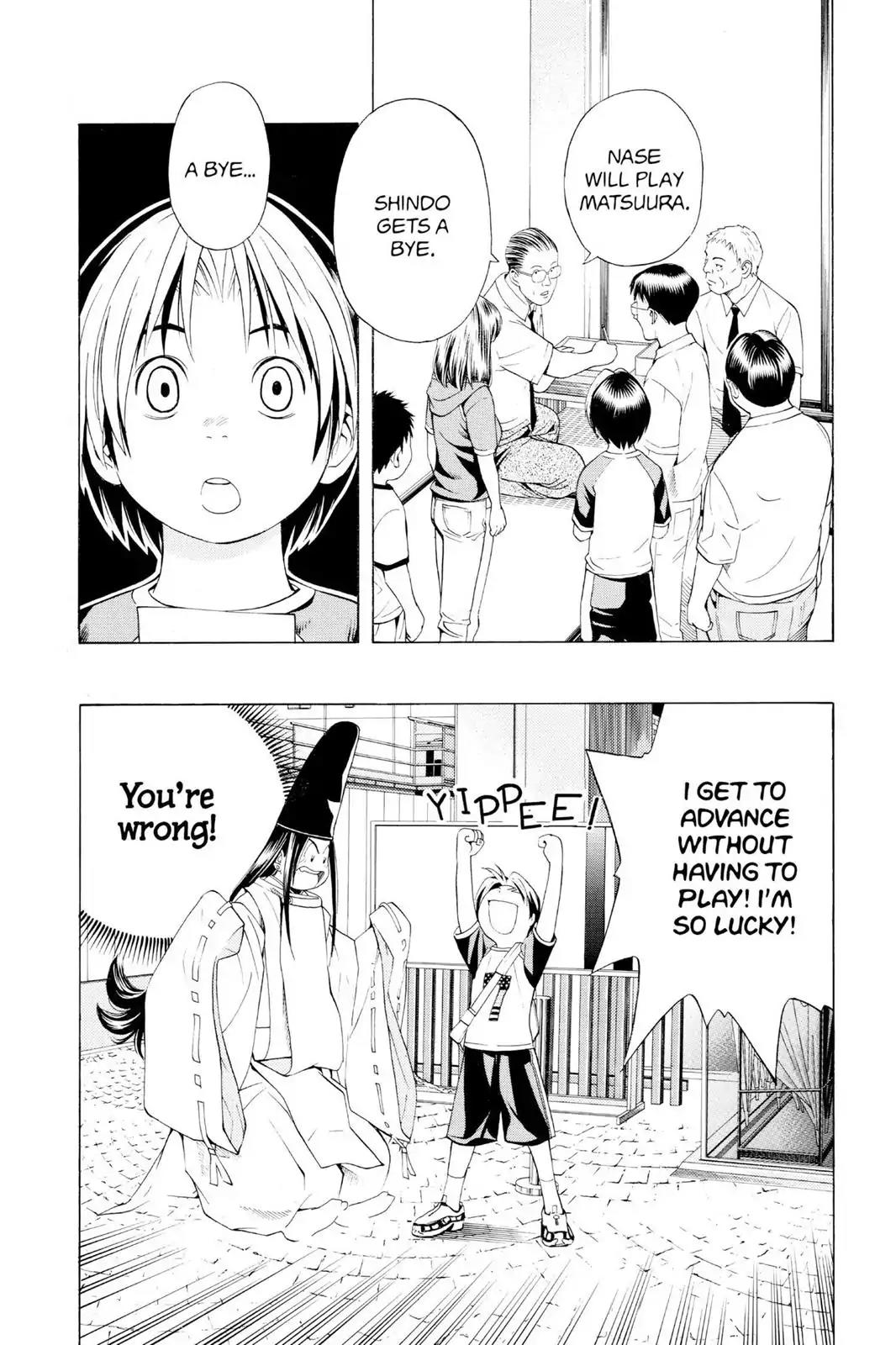Hikaru no Go Chapter 68 page 10 - Chapter 68: The Pro Test Preliminaries: Day Four...and Then...