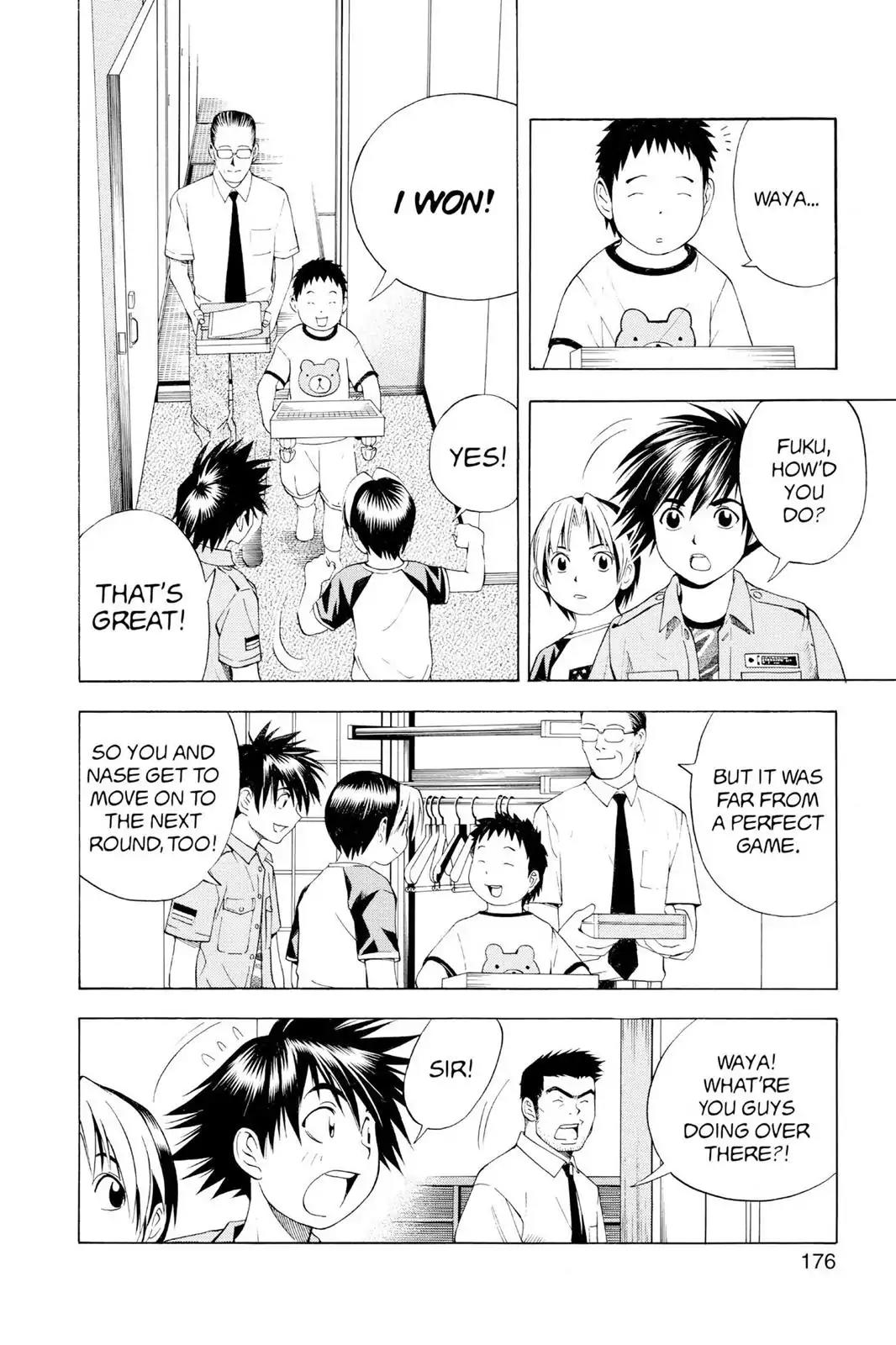 Hikaru no Go Chapter 68 page 18 - Chapter 68: The Pro Test Preliminaries: Day Four...and Then...