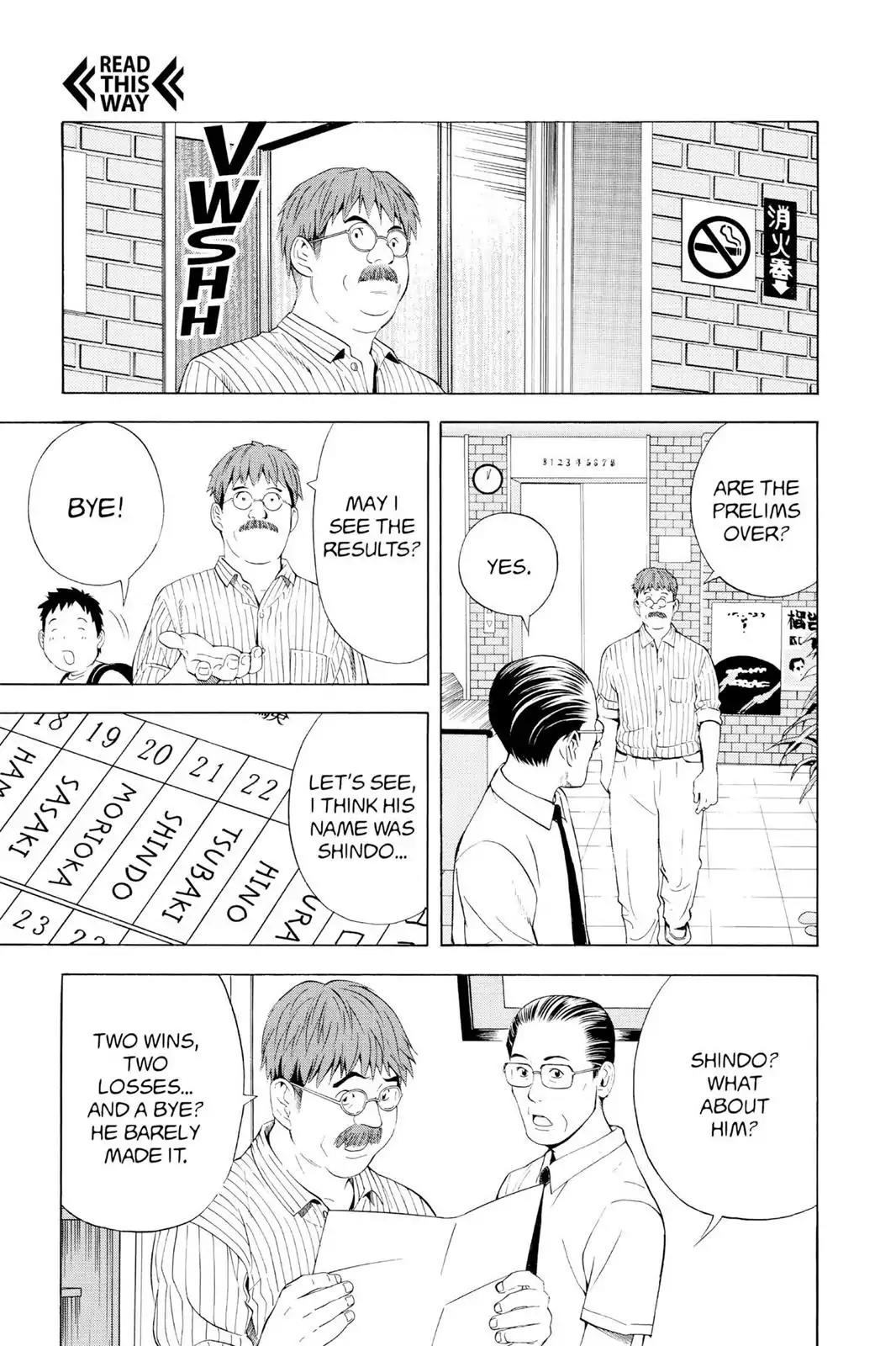 Hikaru no Go Chapter 68 page 19 - Chapter 68: The Pro Test Preliminaries: Day Four...and Then...