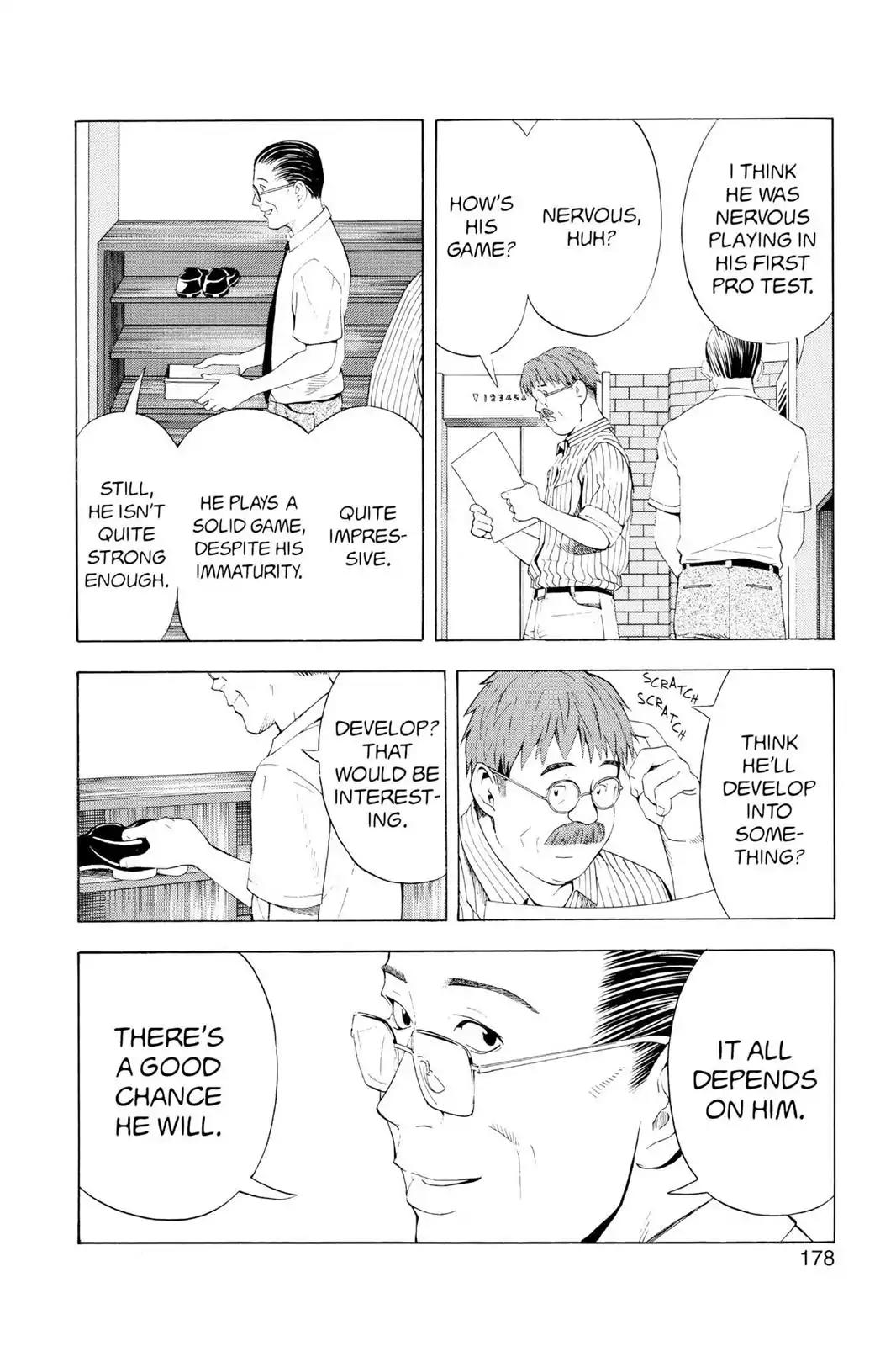 Hikaru no Go Chapter 68 page 20 - Chapter 68: The Pro Test Preliminaries: Day Four...and Then...