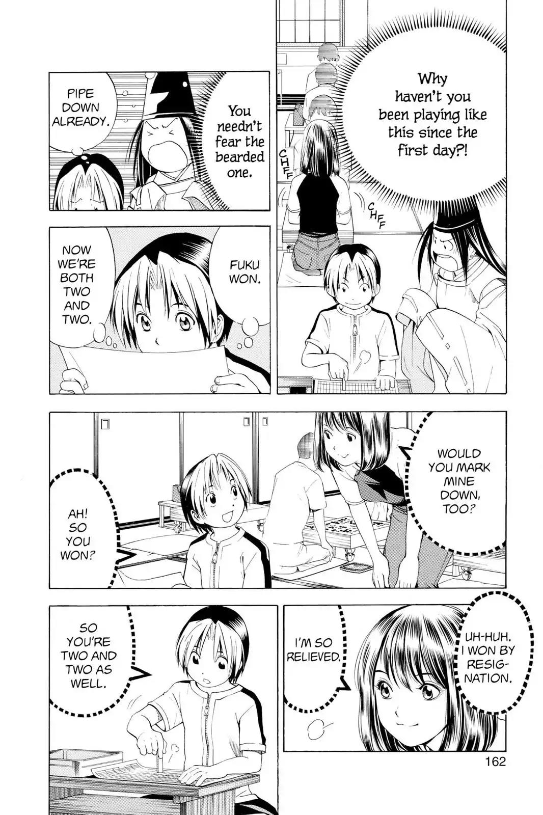 Hikaru no Go Chapter 68 page 4 - Chapter 68: The Pro Test Preliminaries: Day Four...and Then...