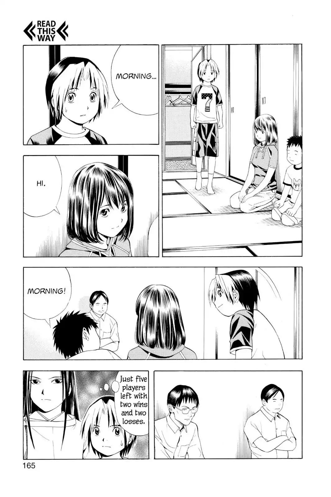 Hikaru no Go Chapter 68 page 7 - Chapter 68: The Pro Test Preliminaries: Day Four...and Then...