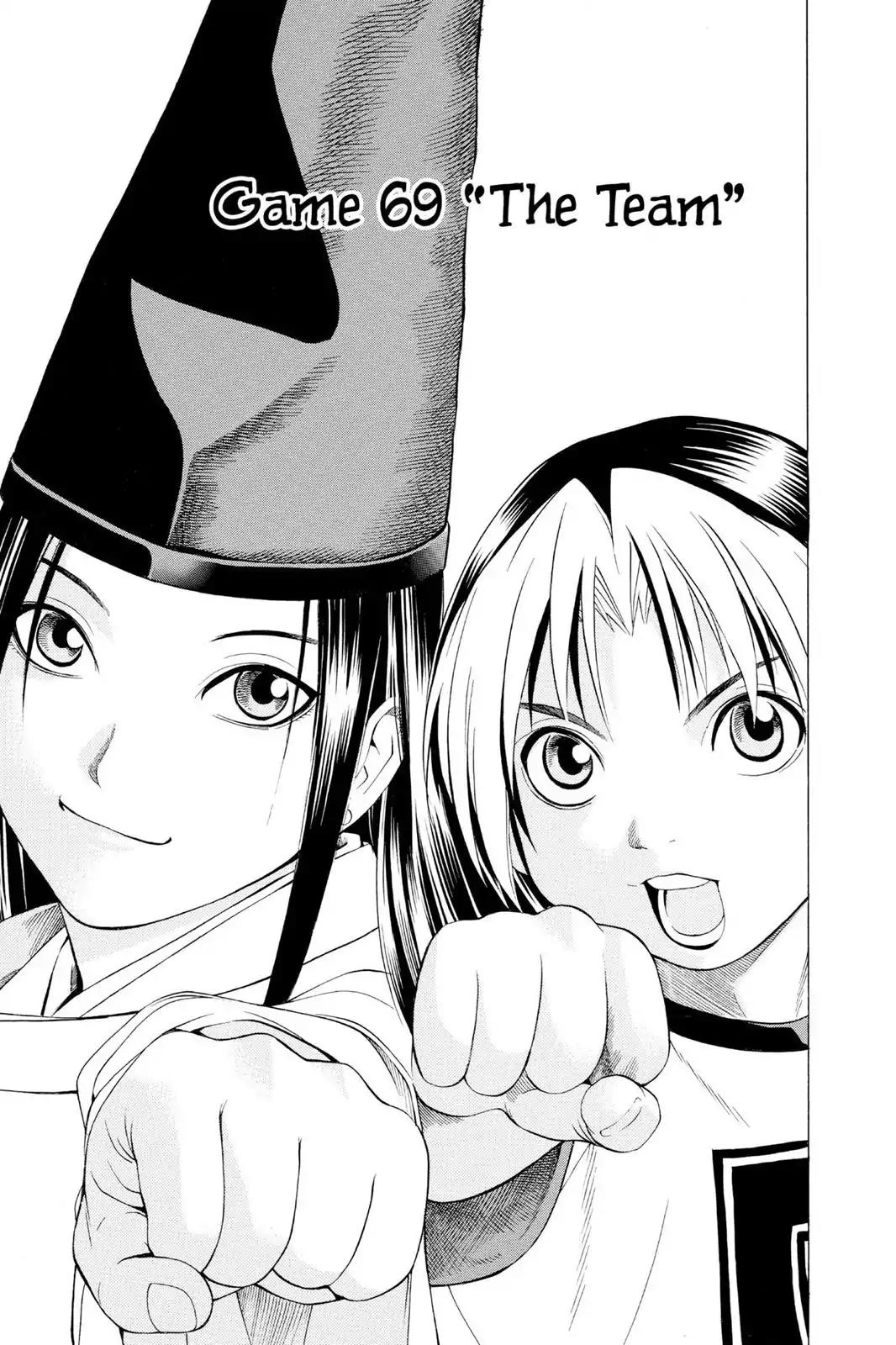 Hikaru no Go Chapter 69 page 1 - Chapter 69: The Team