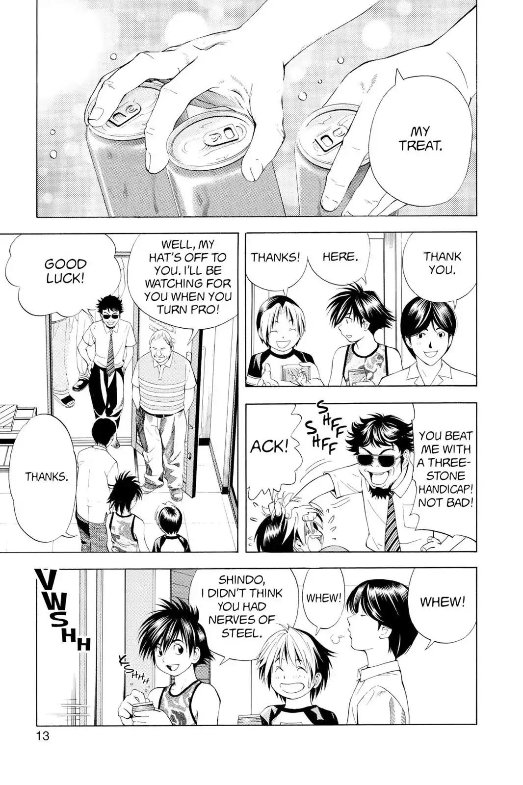 Hikaru no Go Chapter 70 page 14 - Chapter 70: Training Is Fun!