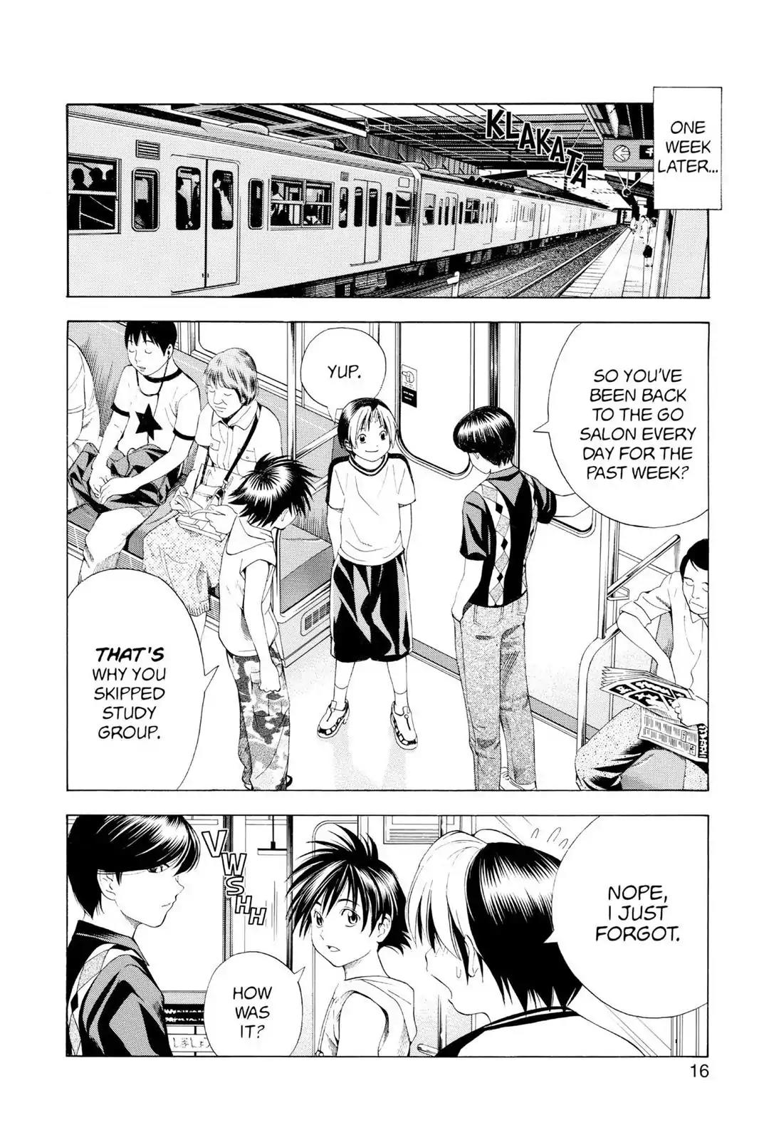 Hikaru no Go Chapter 70 page 17 - Chapter 70: Training Is Fun!
