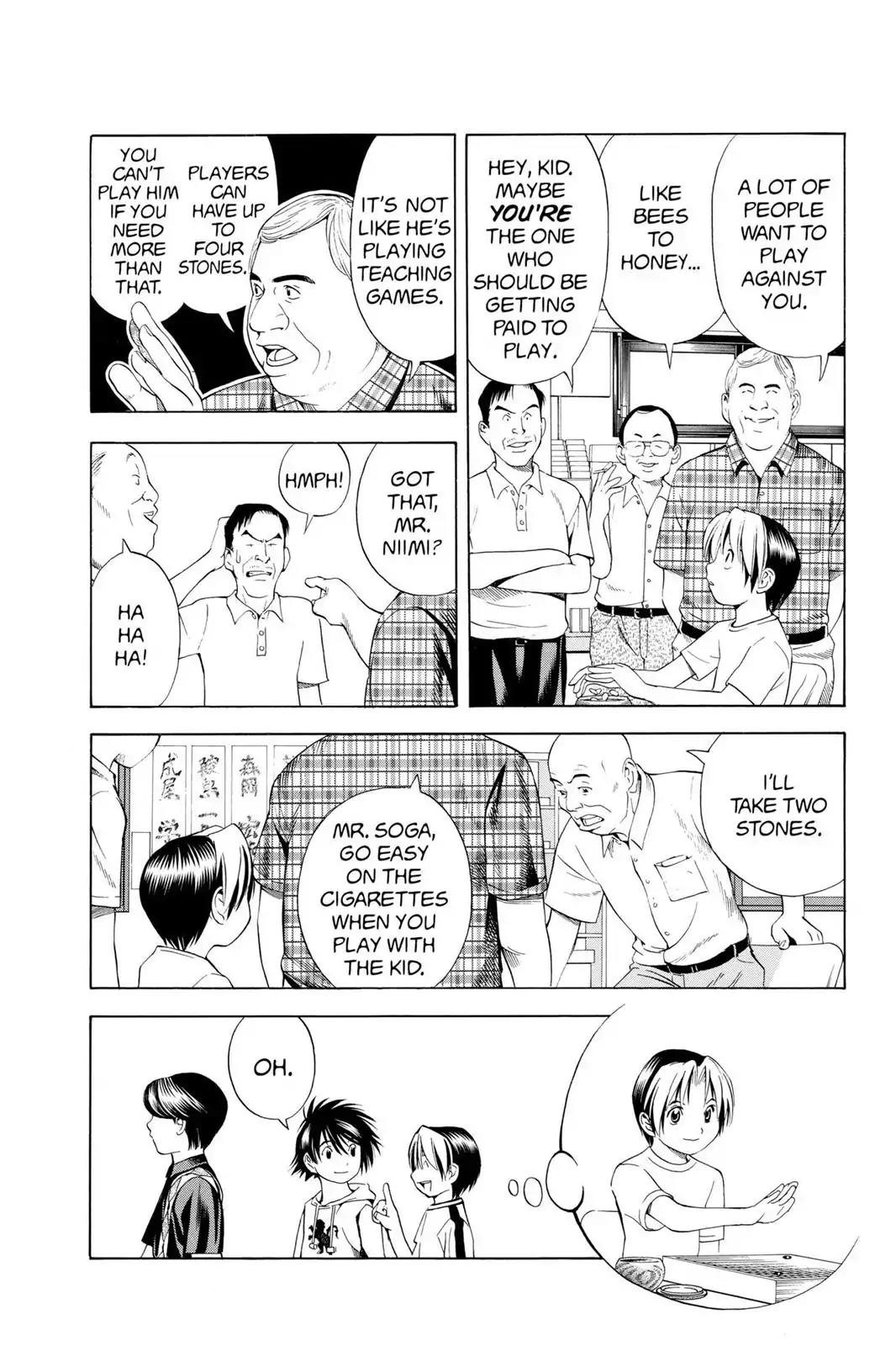 Hikaru no Go Chapter 70 page 19 - Chapter 70: Training Is Fun!
