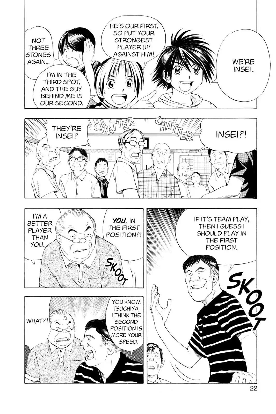Hikaru no Go Chapter 70 page 23 - Chapter 70: Training Is Fun!