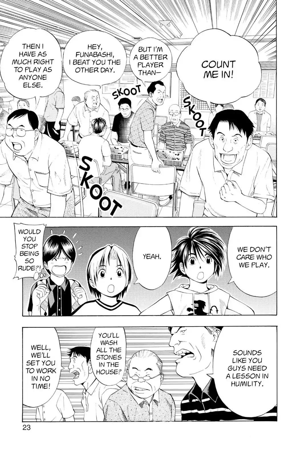 Hikaru no Go Chapter 70 page 24 - Chapter 70: Training Is Fun!