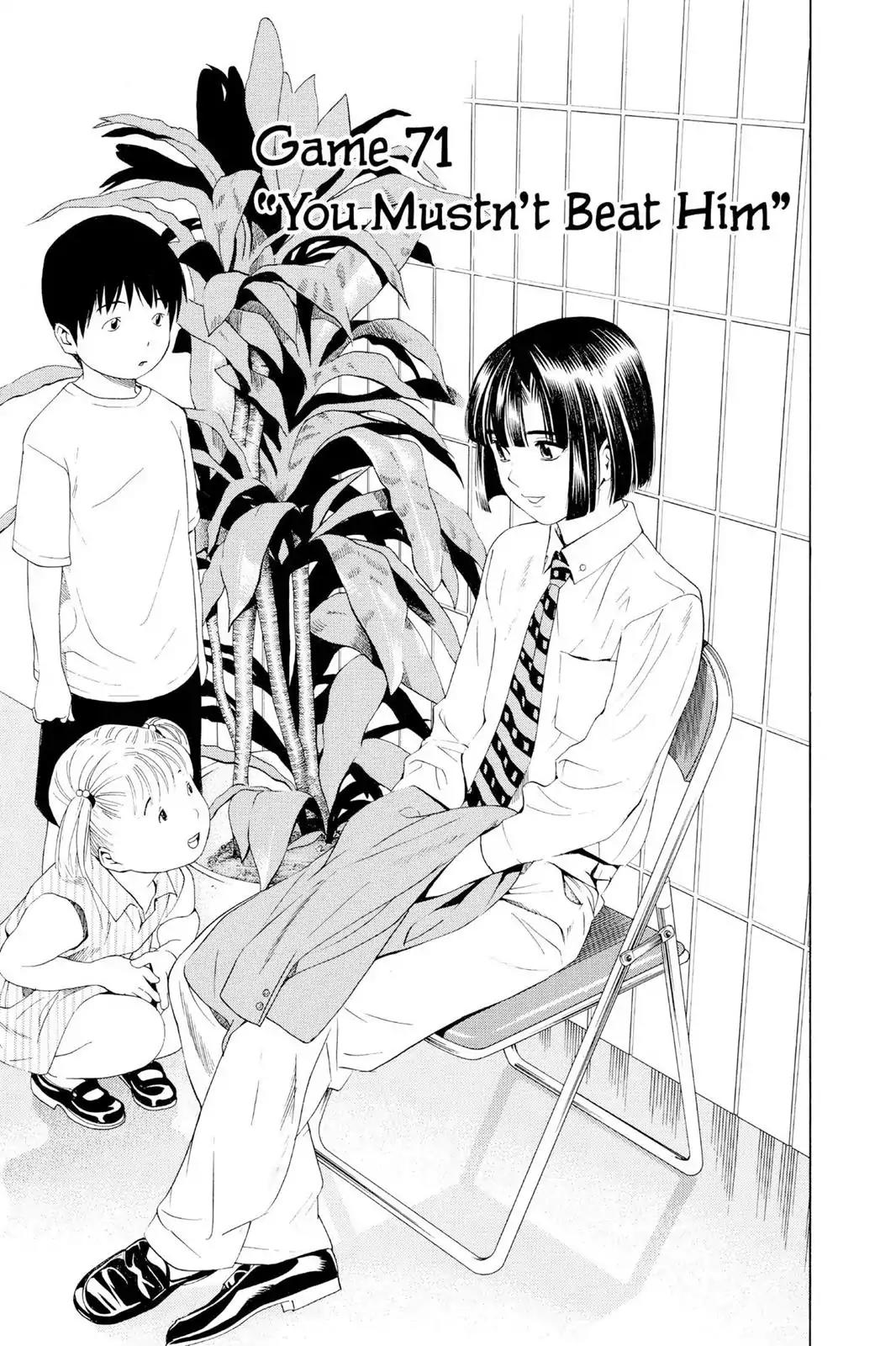 Hikaru no Go Chapter 71 page 1 - Chapter 71: You Mustn't Beat Him