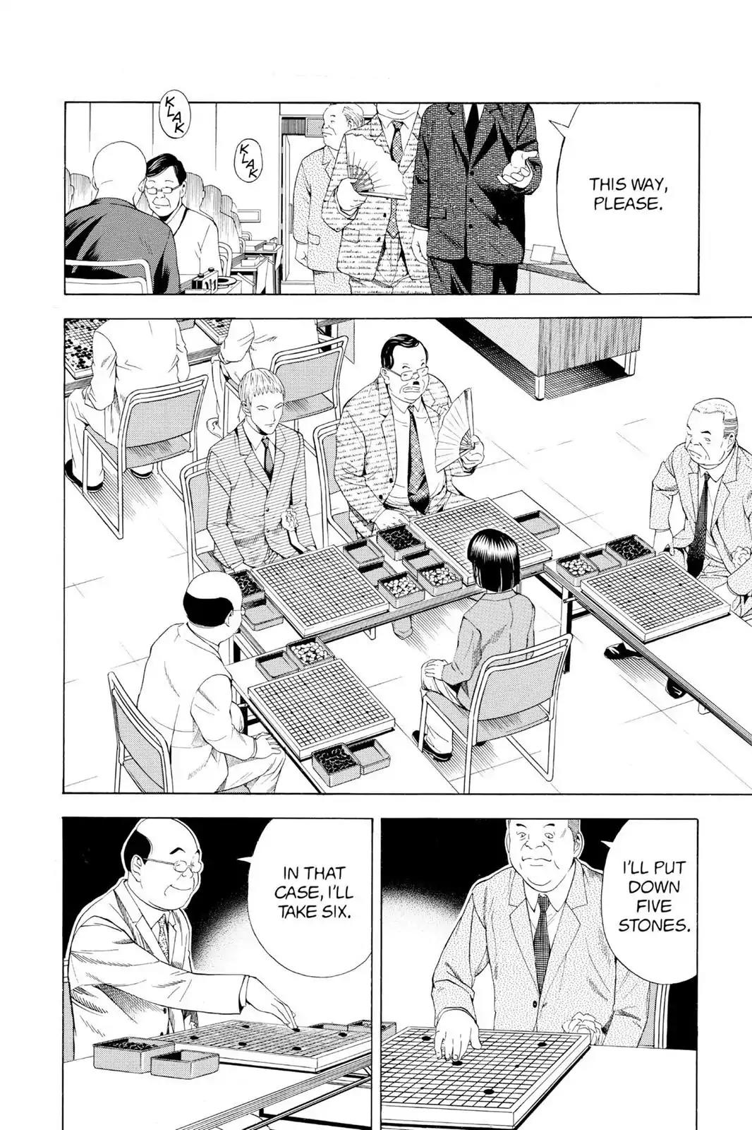 Hikaru no Go Chapter 71 page 10 - Chapter 71: You Mustn't Beat Him