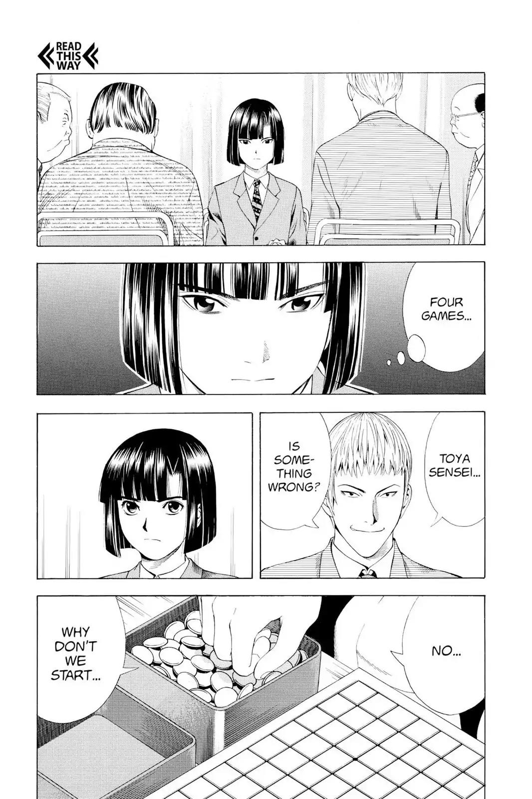 Hikaru no Go Chapter 71 page 13 - Chapter 71: You Mustn't Beat Him