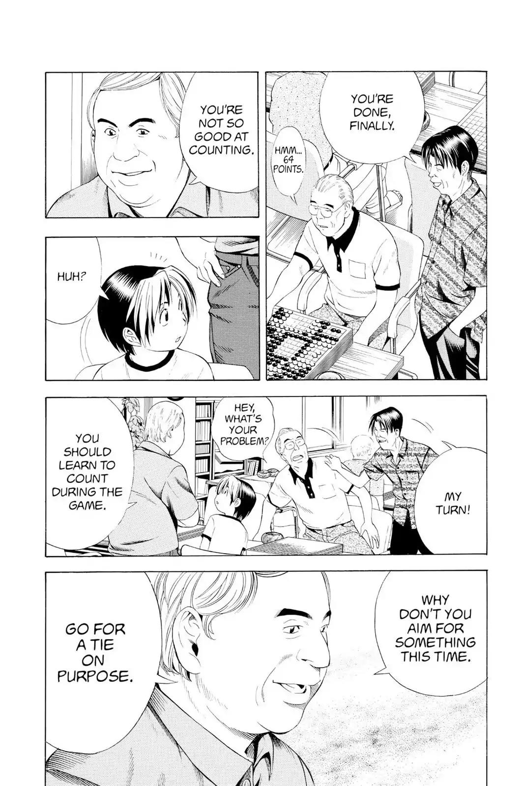 Hikaru no Go Chapter 71 page 16 - Chapter 71: You Mustn't Beat Him