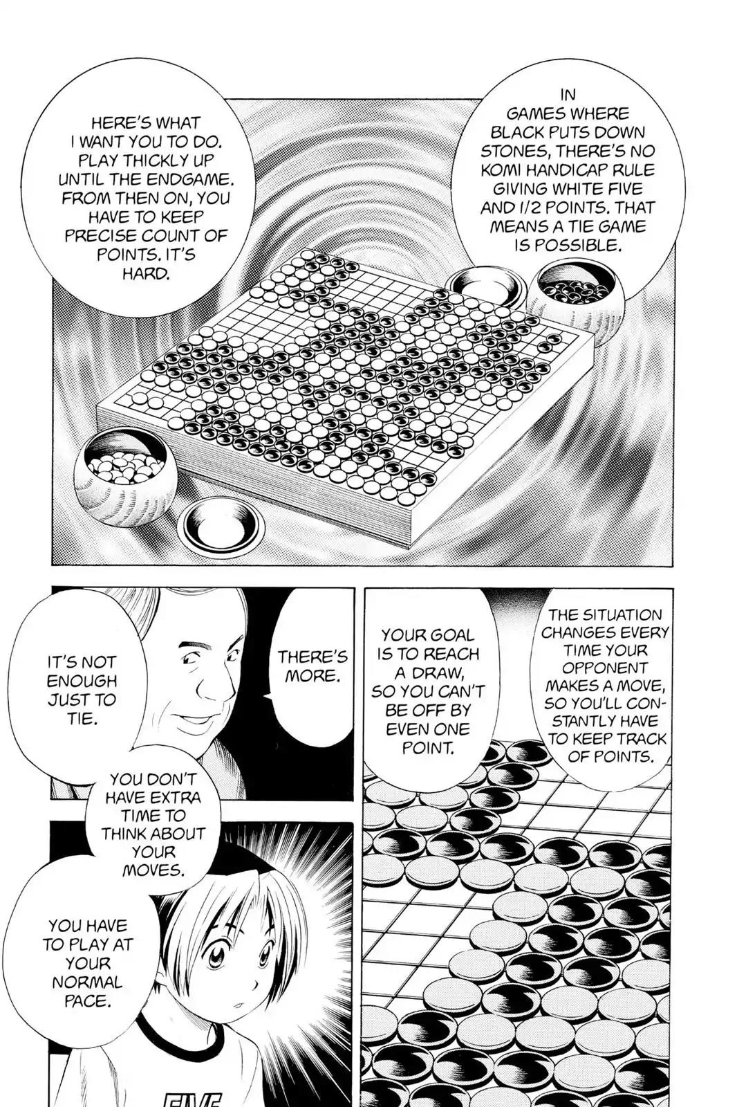 Hikaru no Go Chapter 71 page 17 - Chapter 71: You Mustn't Beat Him