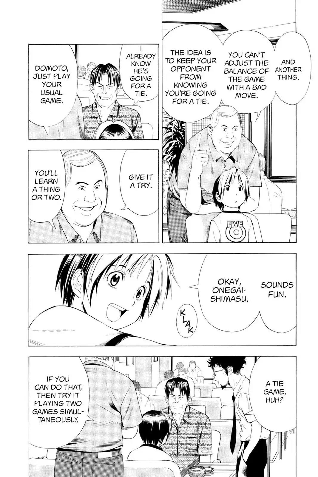 Hikaru no Go Chapter 71 page 18 - Chapter 71: You Mustn't Beat Him