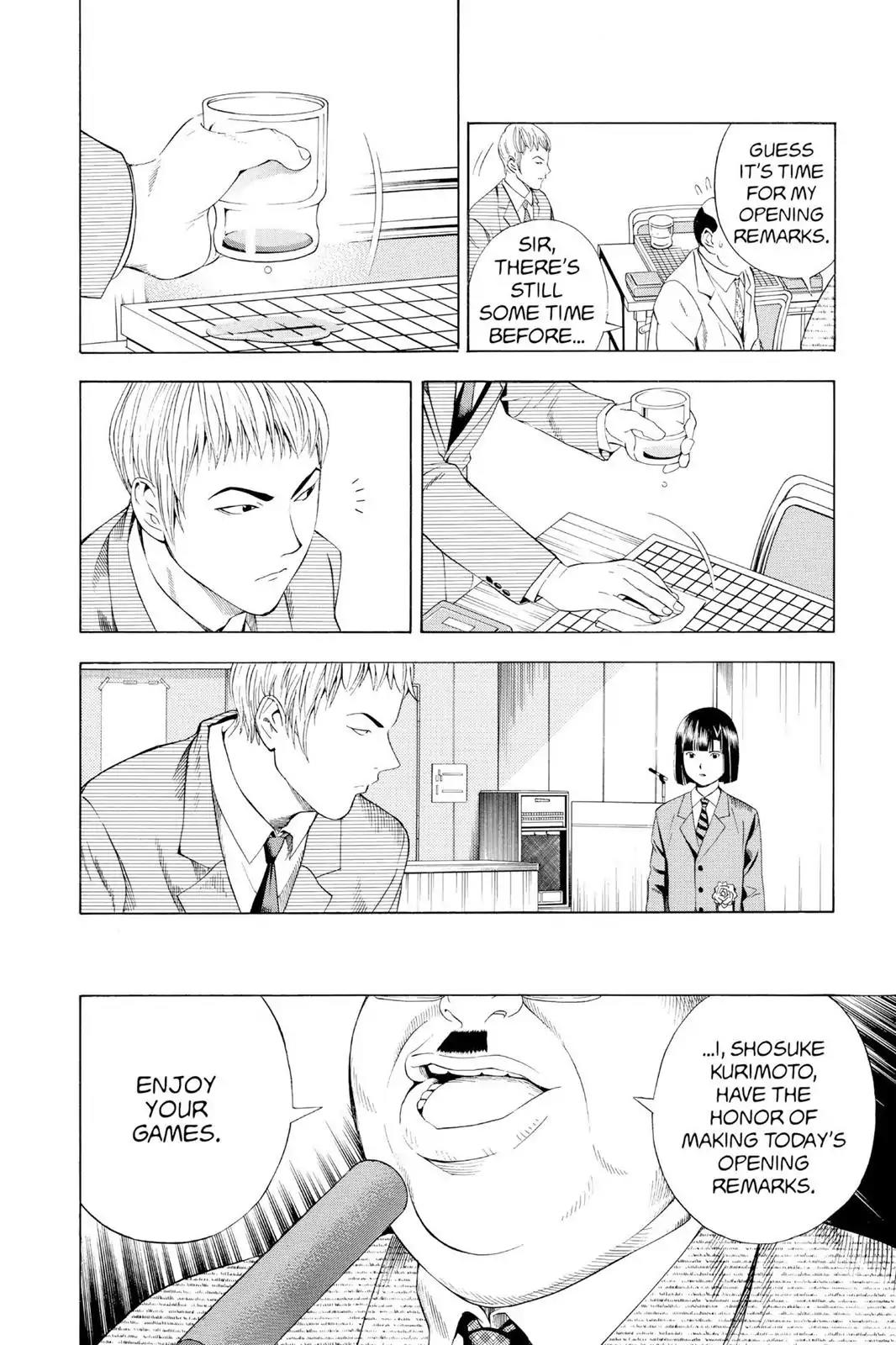 Hikaru no Go Chapter 71 page 8 - Chapter 71: You Mustn't Beat Him