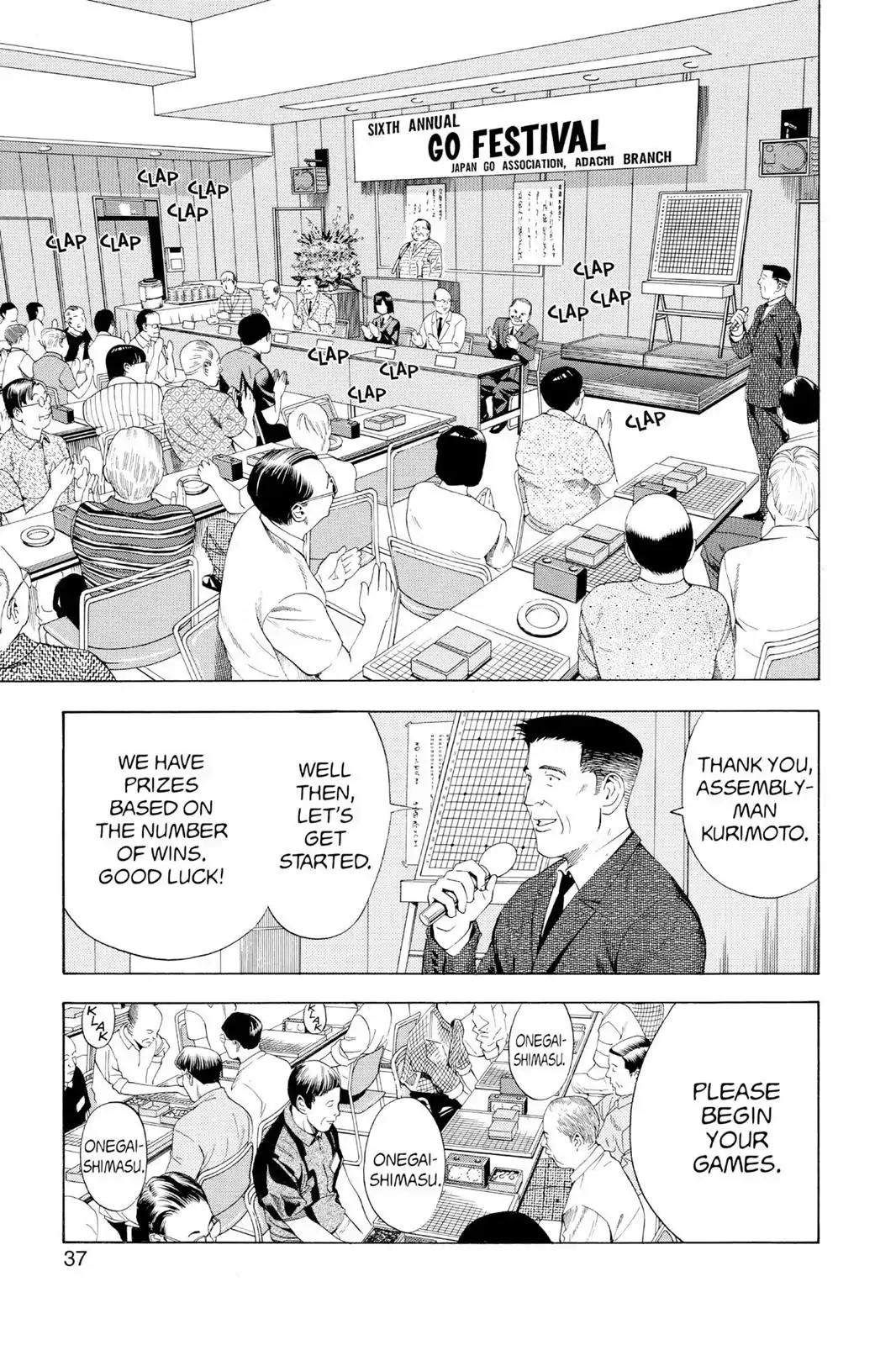 Hikaru no Go Chapter 71 page 9 - Chapter 71: You Mustn't Beat Him