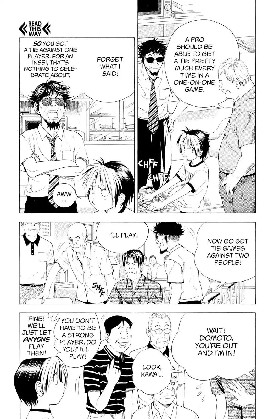 Hikaru no Go Chapter 72 page 15 - Chapter 72: A Four-way Challenge