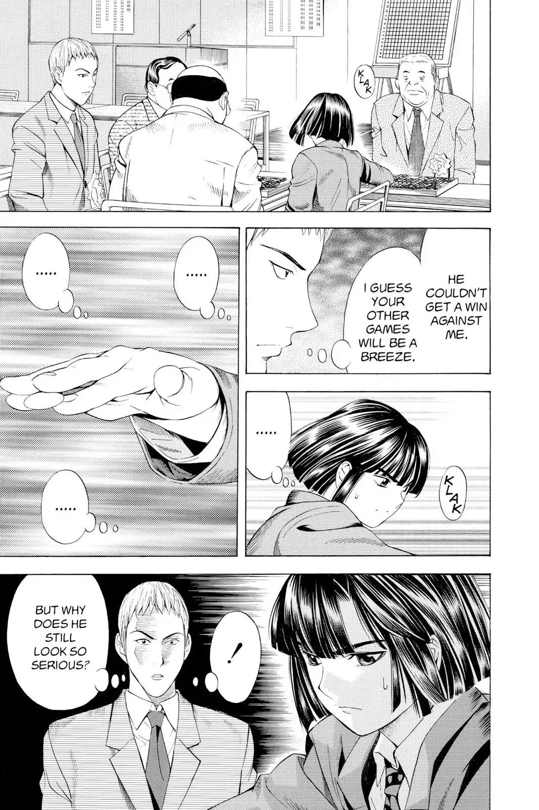 Hikaru no Go Chapter 72 page 19 - Chapter 72: A Four-way Challenge