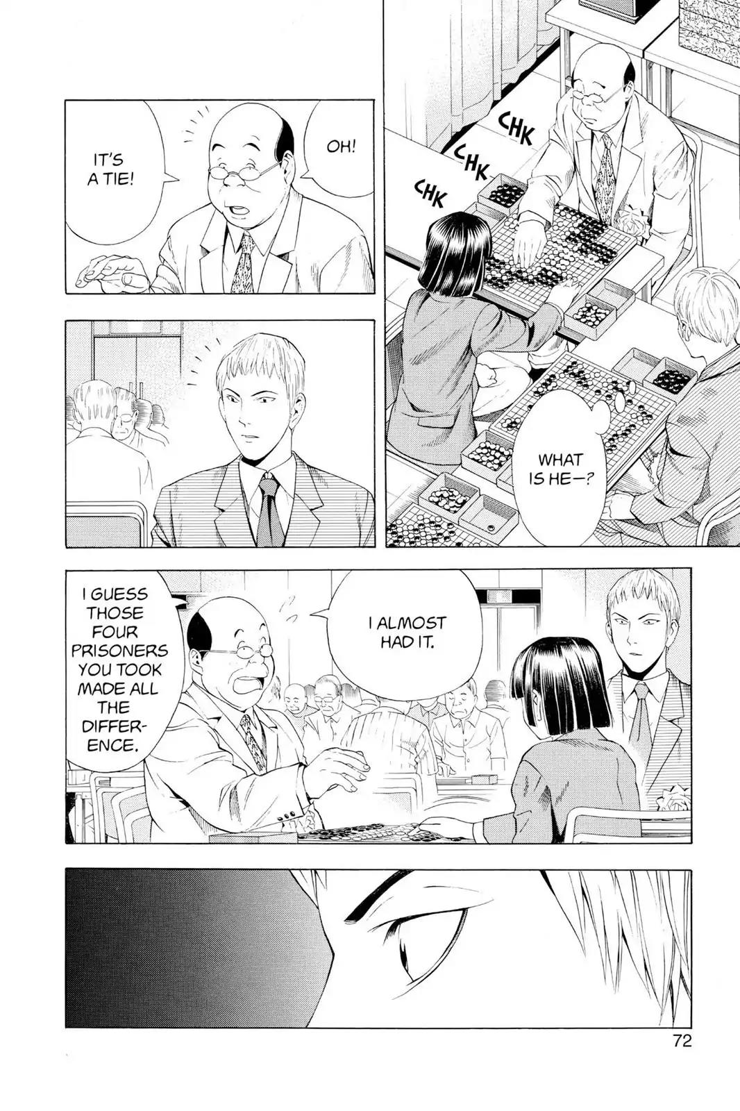 Hikaru no Go Chapter 72 page 20 - Chapter 72: A Four-way Challenge
