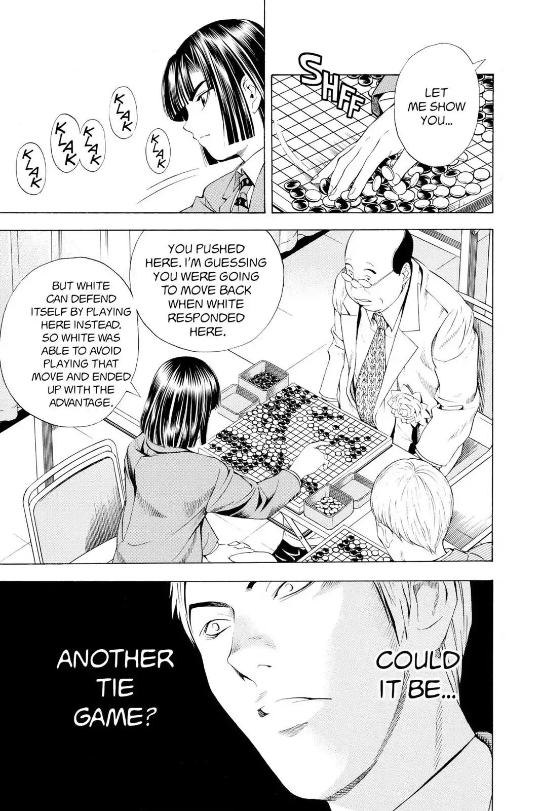 Hikaru no Go Chapter 72 page 21 - Chapter 72: A Four-way Challenge