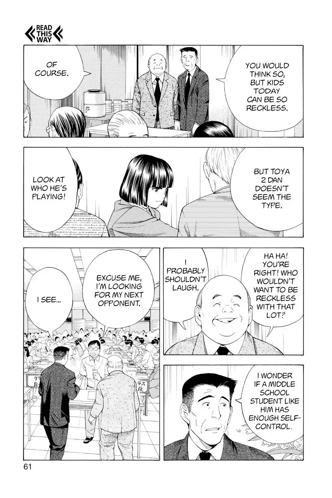 Hikaru no Go Chapter 72 page 9 - Chapter 72: A Four-way Challenge