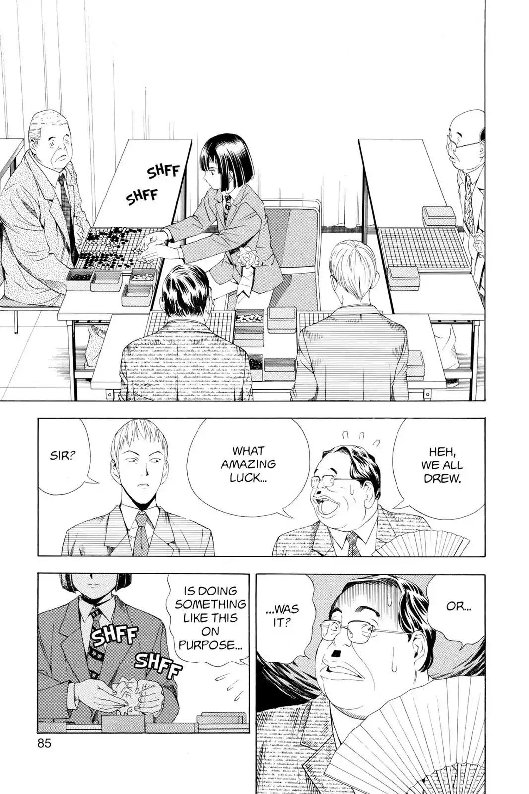 Hikaru no Go Chapter 73 page 12 - Chapter 73: Sheer Luck